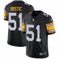 Pittsburgh Steelers #51 Jon Bostic Black Alternate Vapor Untouchable Limited Player NFL Jersey