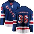 New York Rangers #36 Mats Zuccarello Fanatics Branded Royal Blue Home Breakaway NHL Jersey