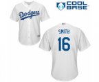 Los Angeles Dodgers Will Smith Replica White Home Cool Base Baseball Player Jersey