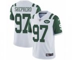 New York Jets #97 Nathan Shepherd White Vapor Untouchable Limited Player NFL Jersey