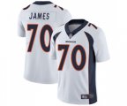 Denver Broncos #70 Ja'Wuan James White Vapor Untouchable Limited Player Football Jersey