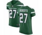 New York Jets #27 Darryl Roberts Green Team Color Vapor Untouchable Elite Player Football Jersey