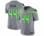 Seattle Seahawks #44 Nate Orchard Limited Silver Inverted Legend Football Jersey