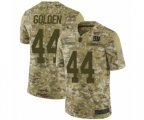 New York Giants #44 Markus Golden Limited Camo 2018 Salute to Service Football Jersey