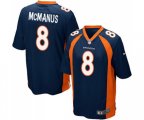Denver Broncos #8 Brandon McManus Game Navy Blue Alternate Football Jersey