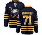 Buffalo Sabres #71 Evan Rodrigues Fanatics Branded Navy Blue Home Breakaway NHL Jersey