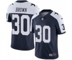Dallas Cowboys #30 Anthony Brown Navy Blue Throwback Alternate Vapor Untouchable Limited Player Football Jersey