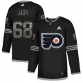 Philadelphia Flyers #68 Jaromir Jagr Black Authentic Classic Stitched NHL Jersey