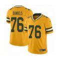 Green Bay Packers #76 Mike Daniels Limited Gold Inverted Legend Football Jersey