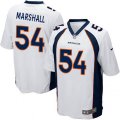 Denver Broncos #54 Brandon Marshall Game White NFL Jersey