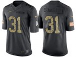 Seattle Seahawks #31 Kam Chancellor Stitched Black NFL Salute to Service Limited Jerseys