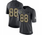 Miami Dolphins #88 Mike Gesicki Limited Black 2016 Salute to Service Football Jersey