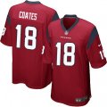 Houston Texans #18 Sammie Coates Game Red Alternate NFL Jersey