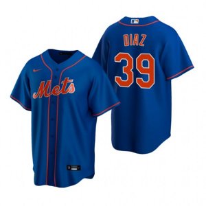 Nike New York Mets #39 Edwin Diaz Royal Alternate Stitched Baseball Jersey