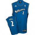 Washington Wizards #2 John Wall Swingman Blue NBA Jersey
