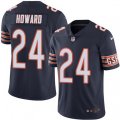 Chicago Bears #24 Jordan Howard Navy Blue Team Color Vapor Untouchable Limited Player NFL Jersey
