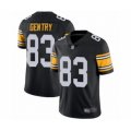 Pittsburgh Steelers #83 Zach Gentry Black Alternate Vapor Untouchable Limited Player Football Jersey