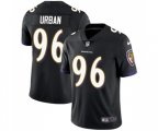 Baltimore Ravens #96 Brent Urban Black Alternate Vapor Untouchable Limited Player Football Jersey