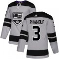 Los Angeles Kings #3 Dion Phaneuf Premier Gray Alternate NHL Jersey