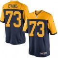 Green Bay Packers #73 Jahri Evans Limited Navy Blue Alternate NFL Jersey