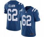 Indianapolis Colts #62 Le'Raven Clark Royal Blue Team Color Vapor Untouchable Limited Player Football Jersey
