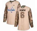 Washington Capitals #6 Michal Kempny Authentic Camo Veterans Day Practice NHL Jersey