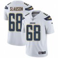 Los Angeles Chargers #68 Matt Slauson White Vapor Untouchable Limited Player NFL Jersey