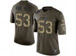 New England Patriots #53 Kyle Van Noy Limited Green Salute to Service NFL Jersey