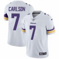 Minnesota Vikings #7 Daniel Carlson White Vapor Untouchable Limited Player NFL Jersey