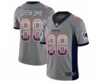 New England Patriots #88 Austin Seferian-Jenkins Limited Gray Rush Drift Fashion Football Jersey