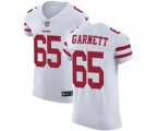 San Francisco 49ers #65 Joshua Garnett White Vapor Untouchable Elite Player Football Jersey