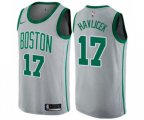 Boston Celtics #17 John Havlicek Swingman Gray NBA Jersey - City Edition