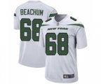 New York Jets #68 Kelvin Beachum Game White Football Jersey