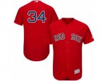 Boston Red Sox #34 David Ortiz Red Flexbase Authentic Collection MLB Jersey