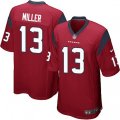 Houston Texans #13 Braxton Miller Game Red Alternate NFL Jersey