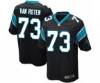 Carolina Panthers #73 Greg Van Roten Game Black Team Color Football Jersey