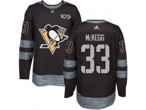 Adidas Pittsburgh Penguins #33 Greg McKegg Black 1917-2017 100th Anniversary Stitched NHL Jersey