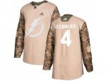 Tampa Bay Lightning #4 Vincent Lecavalier Camo Authentic 2017 Veterans Day Stitched NHL Jersey