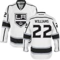 Los Angeles Kings #22 Tiger Williams Authentic White Away NHL Jersey