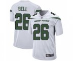 New York Jets #26 Le'Veon Bell Game White Football Jersey