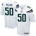 Los Angeles Chargers #50 Hayes Pullard Game White NFL Jersey