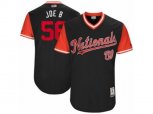 Washington Nationals #56 Joe Blanton Joe B Authentic Navy Blue 2017 Players Weekend MLB Jersey