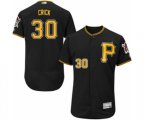 Pittsburgh Pirates Kyle Crick Black Alternate Flex Base Authentic Collection Baseball Player Jersey