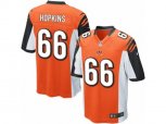 Cincinnati Bengals #66 Trey Hopkins Game Orange Alternate NFL Jersey