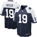 Dallas Cowboys #19 Brice Butler Game Navy Blue Throwback Alternate NFL Jersey