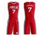 Philadelphia 76ers #7 Timothe Luwawu Swingman Red Basketball Suit Jersey Statement Edition