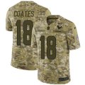 Houston Texans #18 Sammie Coates Limited Camo 2018 Salute to Service NFL Jersey