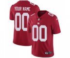 New York Giants Customized Red Alternate Vapor Untouchable Limited Player Football Jersey