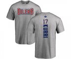 Edmonton Oilers #17 Jari Kurri Ash Backer T-Shirt