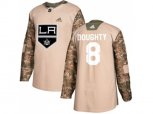 Los Angeles Kings #8 Drew Doughty Camo Authentic Veterans Day Stitched NHL Jersey